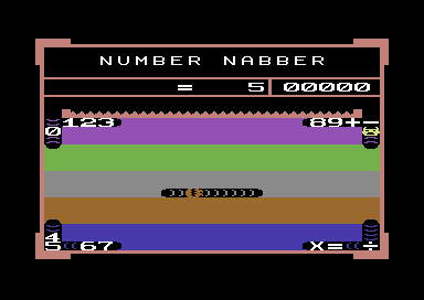 Number Nabber Shape Grabber screenshot 2 for Commodore 64